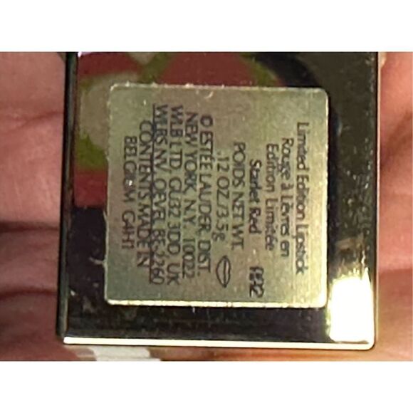 Estée Lauder Women's Limited Edition Lipstick Starlet Red 3.5g AA2 - Picture 5 of 5